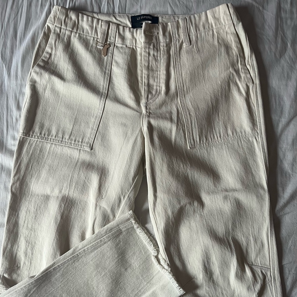 Le Superbe White Pants